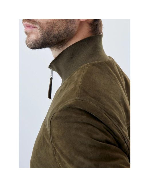 Roy Rogers Leather jackets in Green für Herren