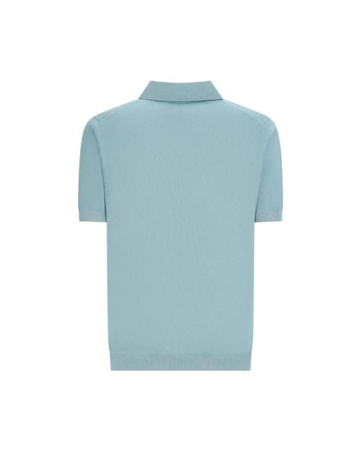 Lardini Blue Polo Shirts for men