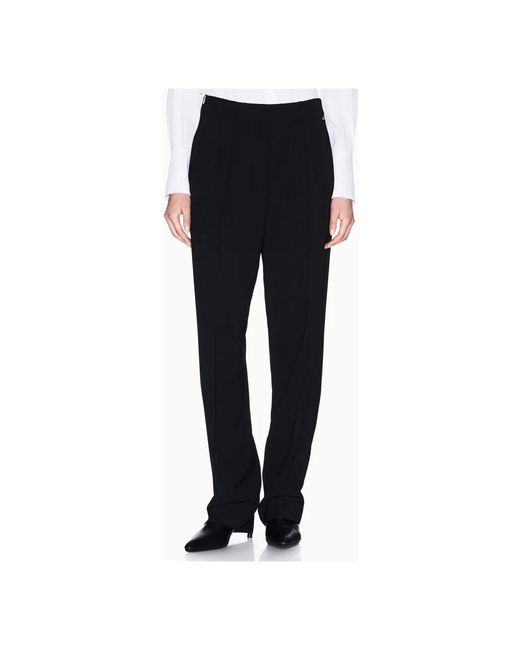 ARMANI EXCHANGE Black Tapered Trousers