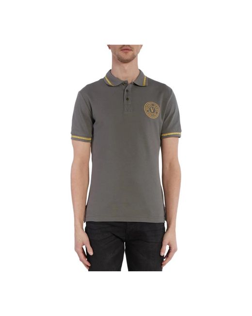 Polo Shirts Versace Jeans Couture de hombre de color Gray