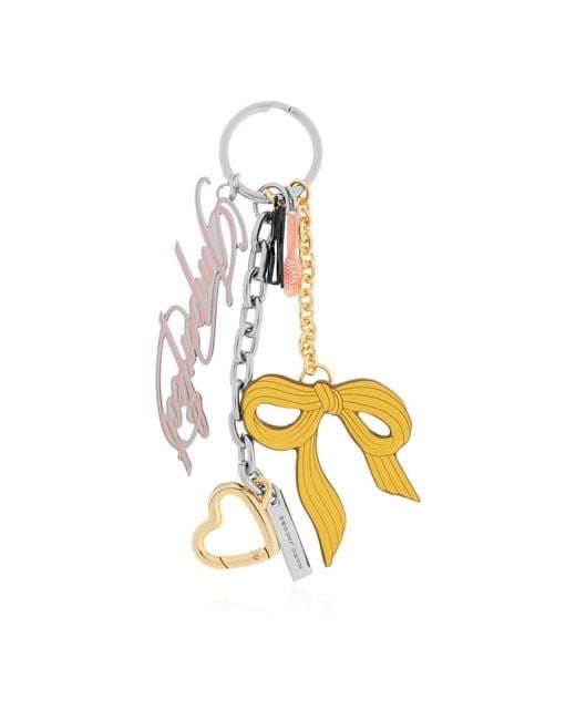 Marc Jacobs Metallic Keyrings