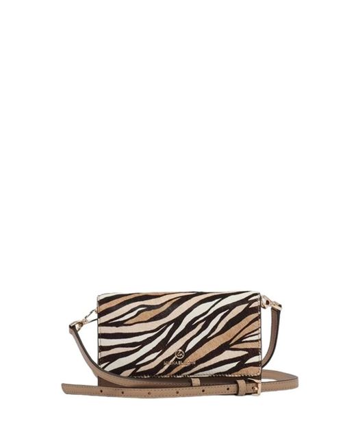 Cross Body Bags di Michael Kors in Metallic