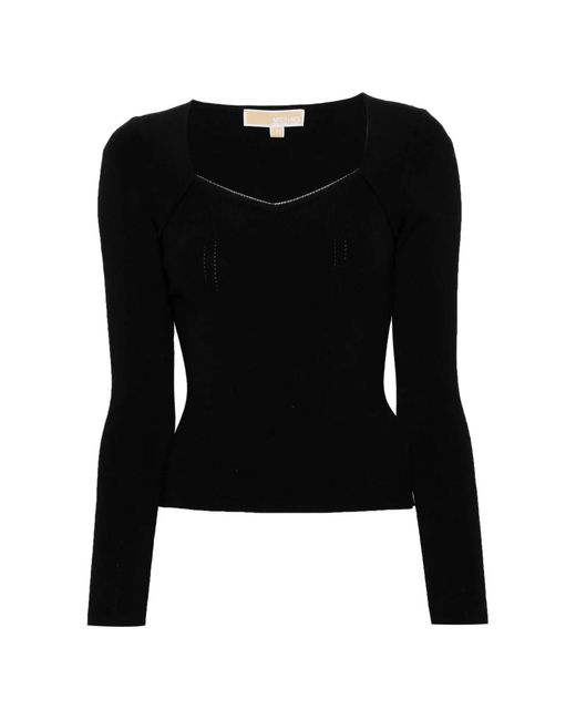 Michael Kors Black Blouses