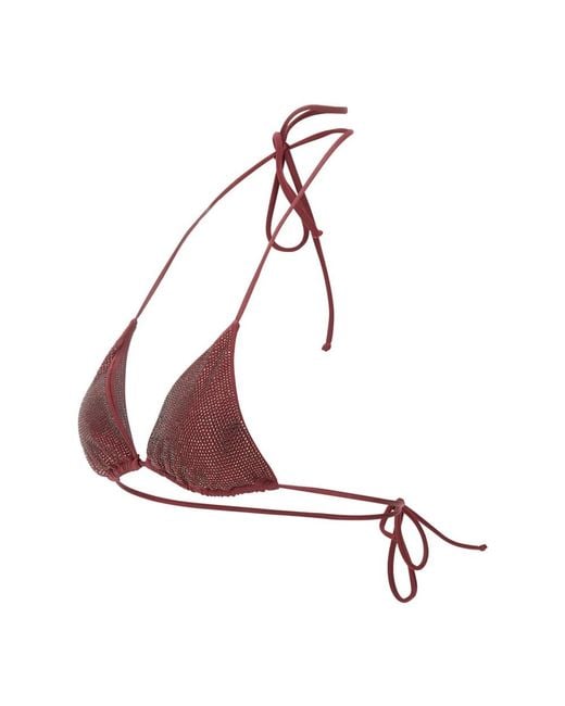 Mc2 Saint Barth Red Bikinis