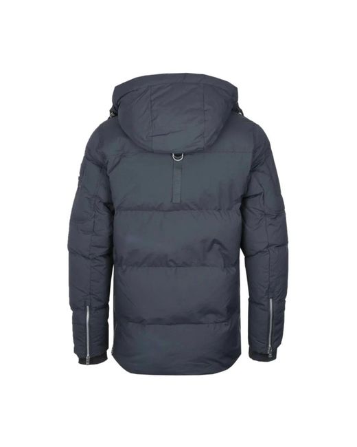 Winter Jackets Moose Knuckles de hombre de color Blue