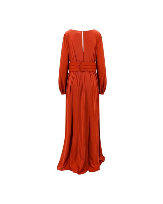 Max Mara Maxi Dresses in het Red