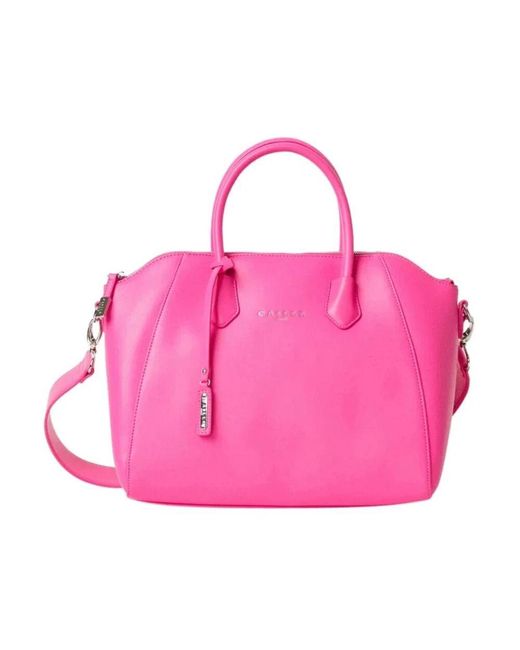 Gaelle Paris Pink Fluoreszierende Tote Handtasche