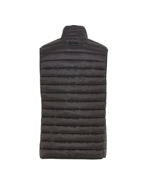 Camel Active Steppweste Mit Horizontaler Steppung Aus Recyceltem Polyester in Gray für Herren
