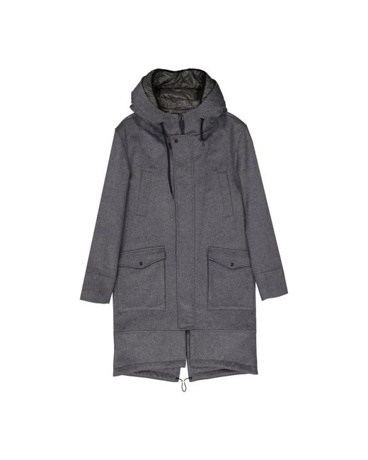 Herno Cashmere Coat in het Gray voor heren