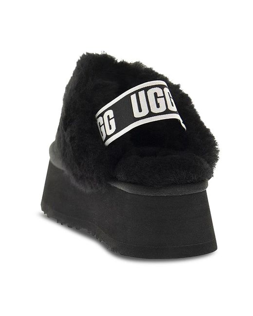 Flat Sandals Ugg de color Black
