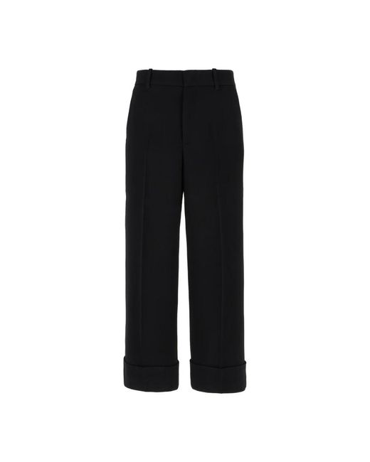 Gucci Black Straight Trousers