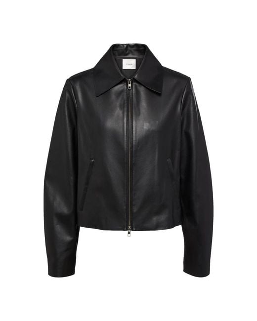 Vince Black Leather Jackets
