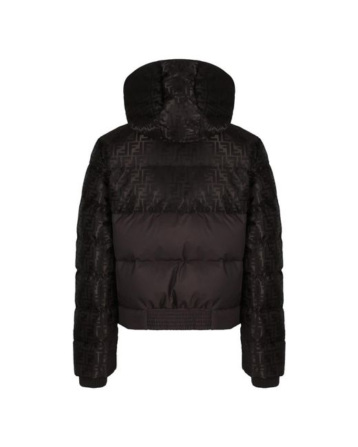 Fendi Down Jackets in het Black