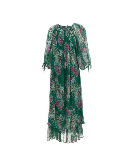 Rixo Green Maxi Dresses