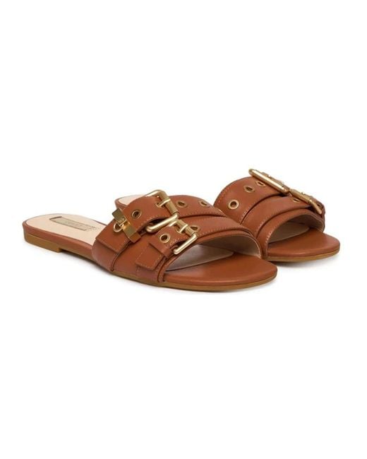 Liu Jo Brown Sliders
