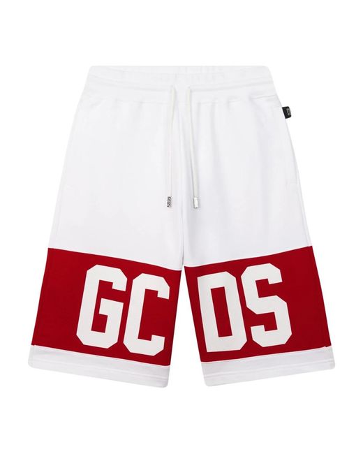 Gcds Red Bermudas for men