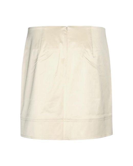 Totême Natural Short Skirts