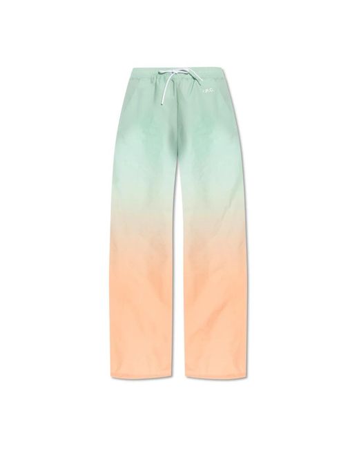 Sweatpants A.P.C. en coloris Green