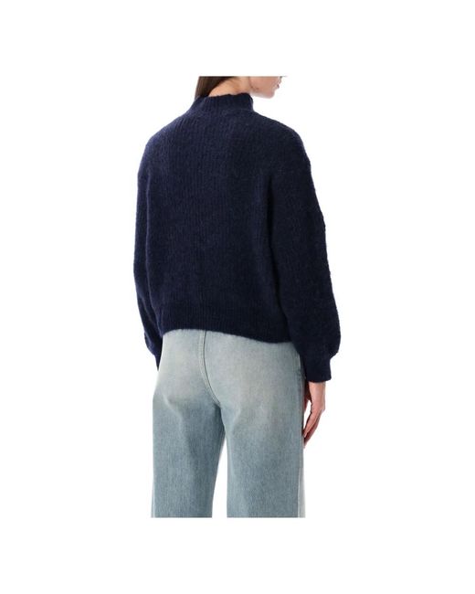 American Vintage Blue Round-Neck Knitwear