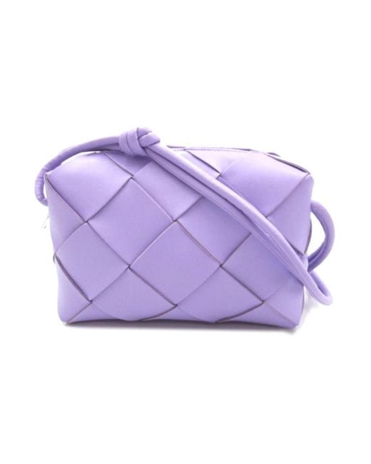 Bottega Veneta Purple Cross Body Bags