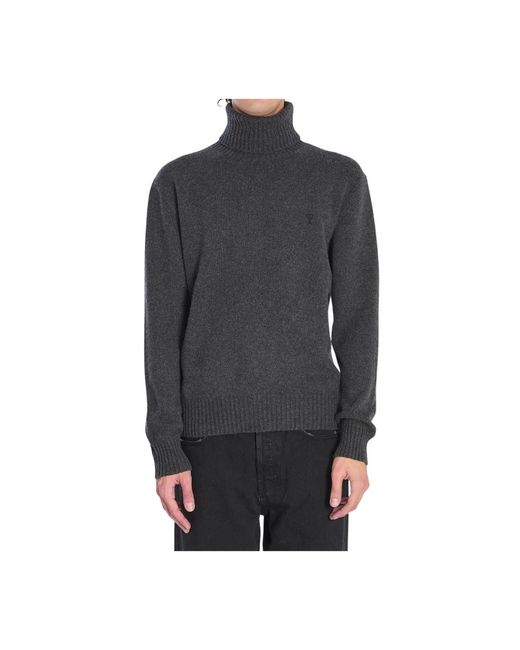AMI Gray Turtlenecks for men