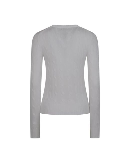 Polo Ralph Lauren Gray Round-Neck Knitwear