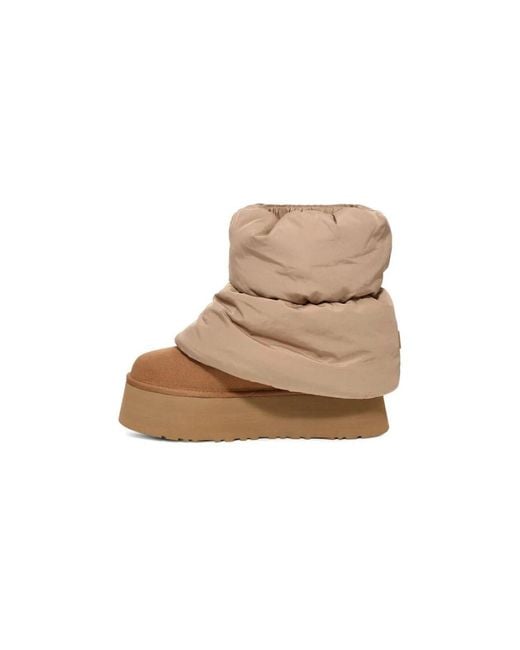 Ugg Classic Mini Dipper Puffer Boot in Natural für Herren
