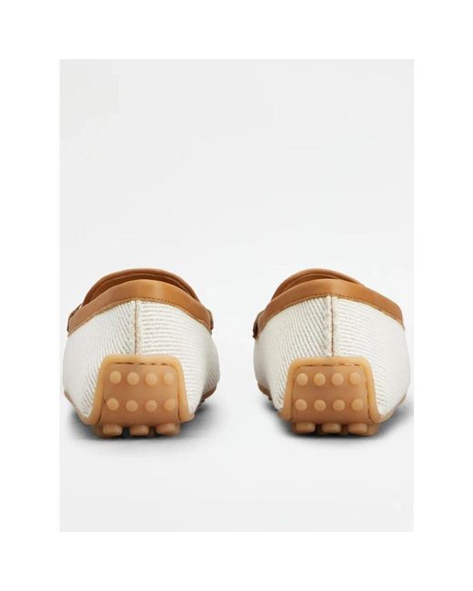 Tod's White Stilvolle schuhkollektion