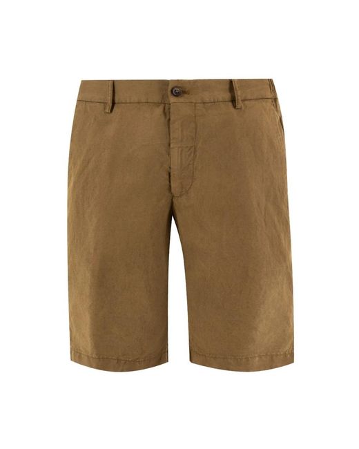 BERWICK  1707 Natural Casual Shorts for men