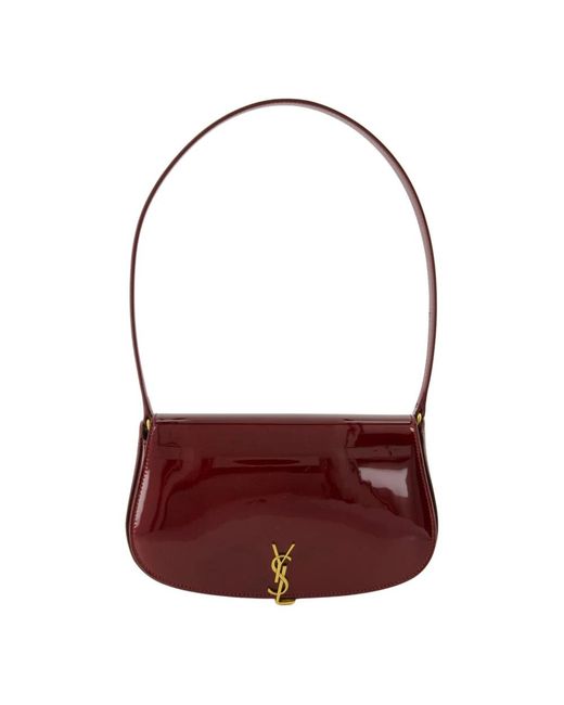 Saint Laurent Purple Shoulder Bags
