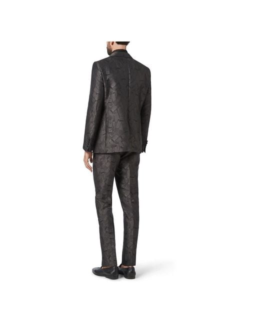 Billionaire Jassen ,Zwart ,Polyester Blazer Super Slim Fit in het Black voor heren