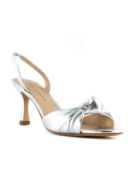 Roberto Festa White High heel sandals