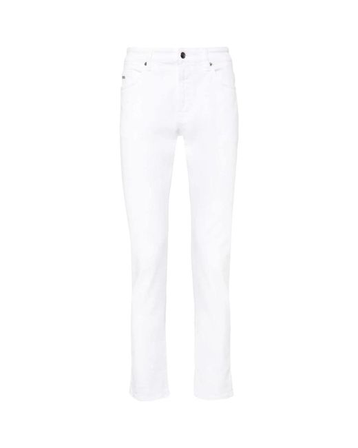 Jeans > slim-fit jeans Boss pour homme en coloris White