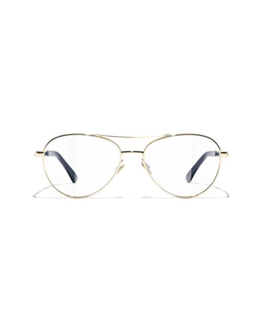 Chanel Metallic Glasses