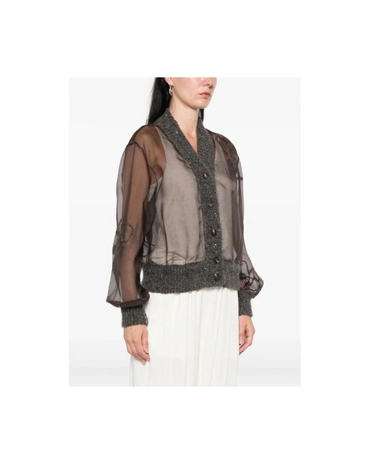 Cardigans Panicale de color Brown