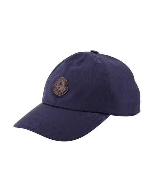 Moncler Blue Caps for men