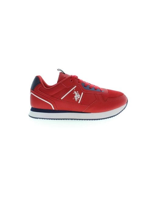 U.S. POLO ASSN. Red Sneakers for men