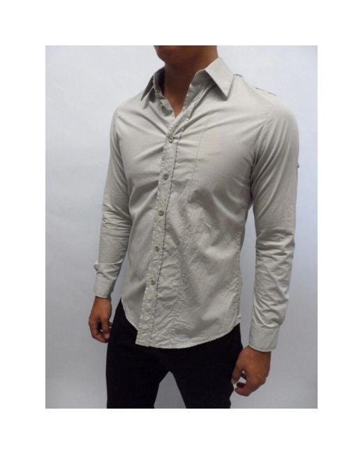 Casual Shirts di Yohji Yamamoto in Gray da Uomo