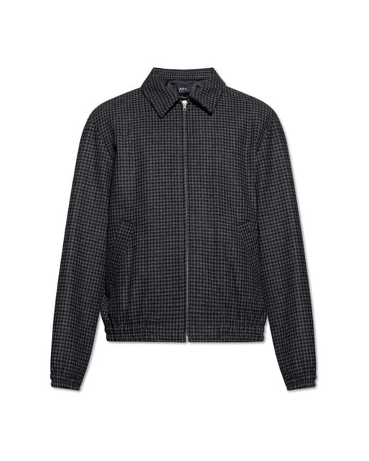 A.P.C. Black Light Jackets for men