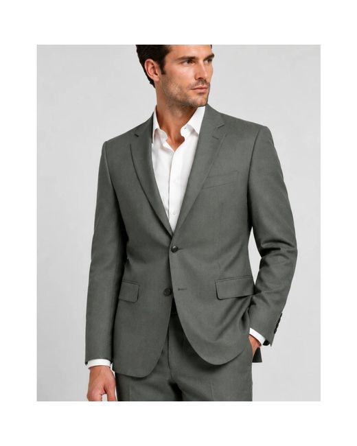 HUGO Single Breasted Suits in het Gray voor heren