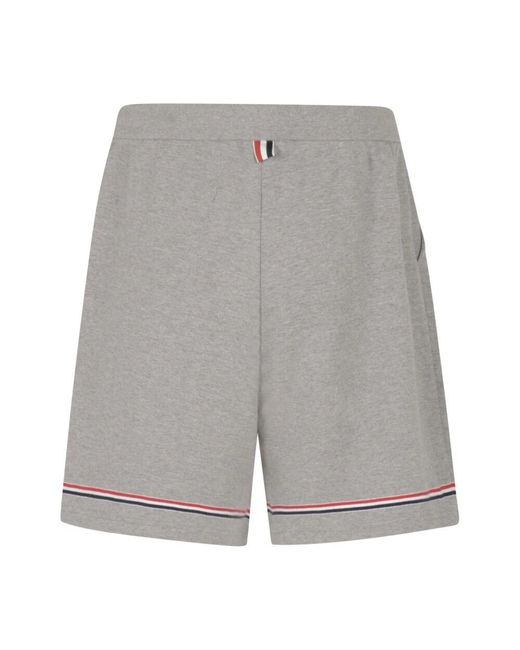 Casual Shorts di Thom Browne in Gray da Uomo