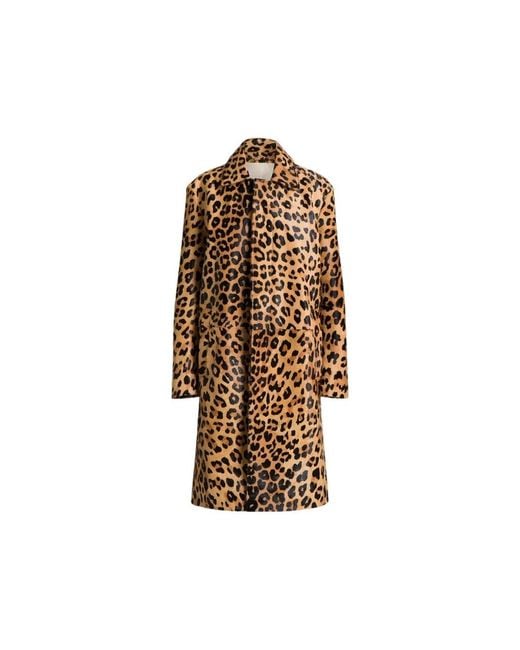 Alberta Ferretti Brown Leather Jackets