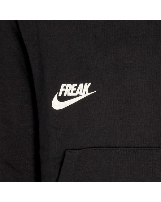 Nike Fitness ,Zwart ,Katoen Zwarte Lichtgewicht Hoodie Met Freak Logo in het Black voor heren