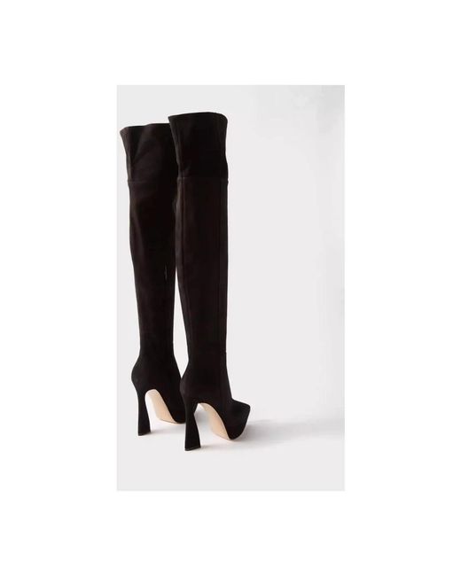 Gianvito Rossi Black Over-The-Knee Boots