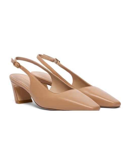 Pumps Stuart Weitzman en coloris Natural