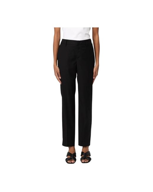 PT01 Black Schwarze, Stilvolle Hosen