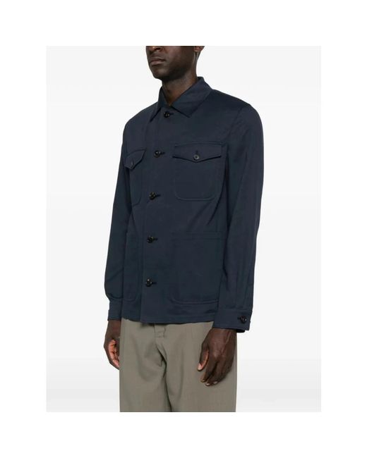 Corneliani Blue Light Jackets for men