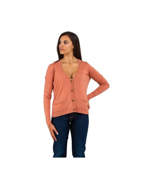 Gas Orange Cardigans