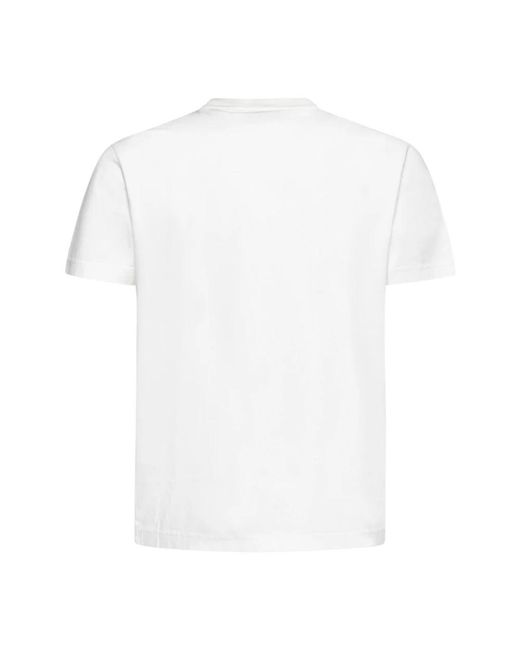 D4.0 White T-Shirts for men