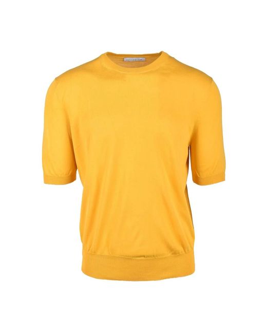 Ballantyne Round-neck knitwear in Yellow für Herren